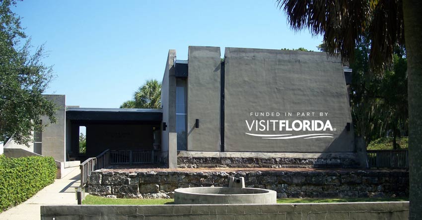 Fort San Marcos with visit florida logo